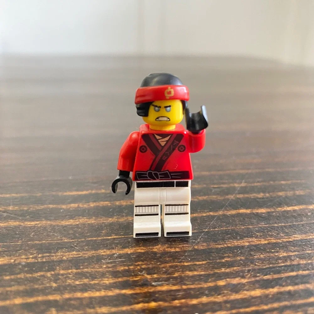 LEGO Ninjago Kai Minifigure Training Gi Legacy Red White‎ njo492